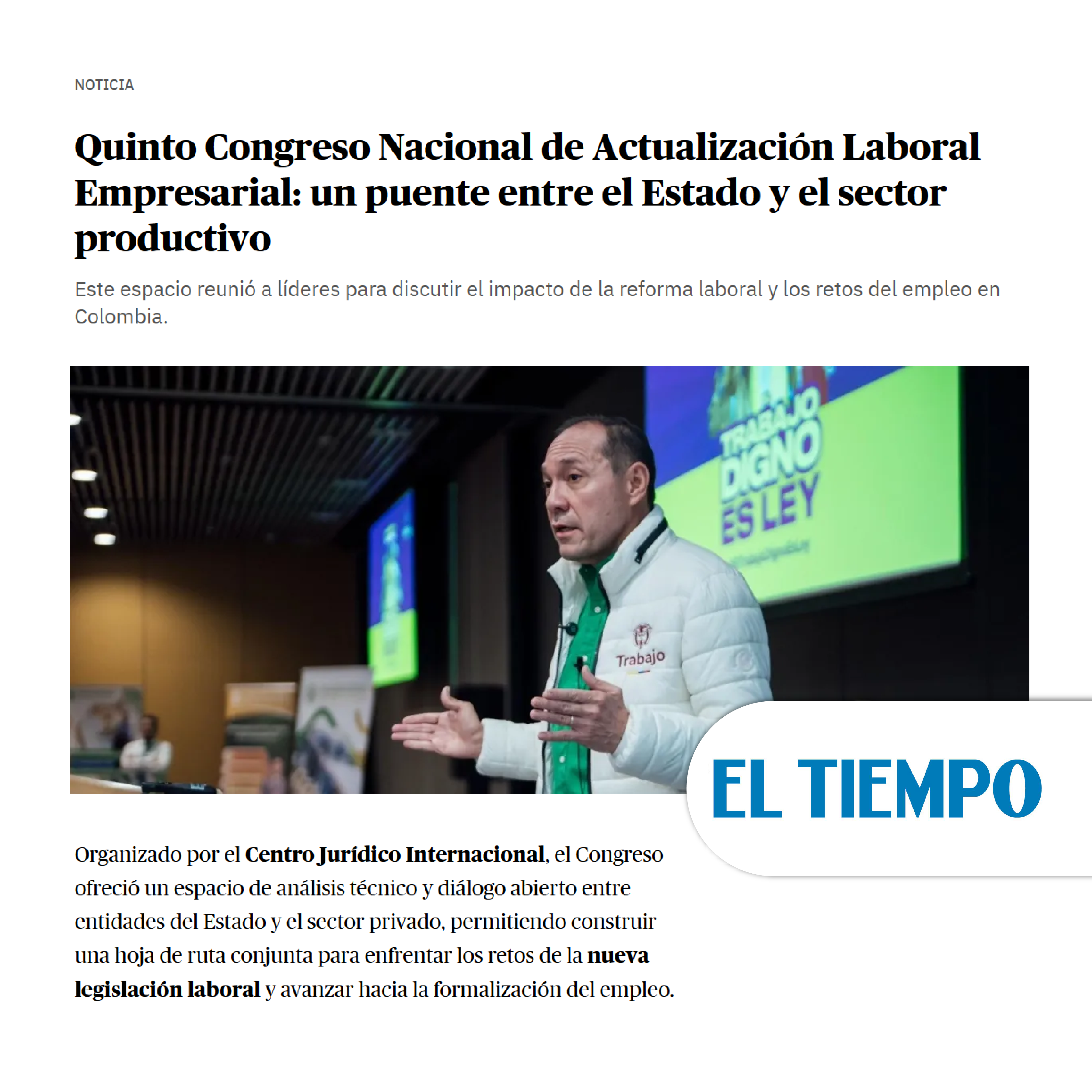 5to Congreso Nacional de Actualización Laboral Empresarial 2031Image